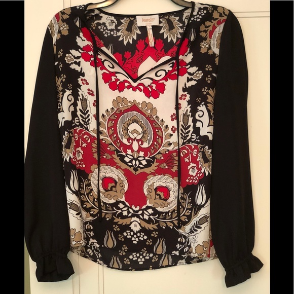 Laundry by Shelli Segal blouse - Picture 1 of 5